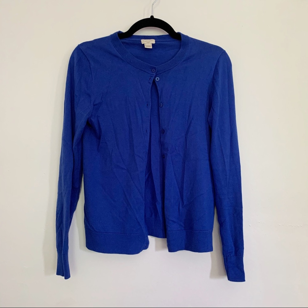 Royal blue j. Crew Caryn Cardigan